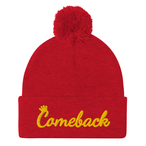 King Comeback Pom-Pom Beanie - Image 5